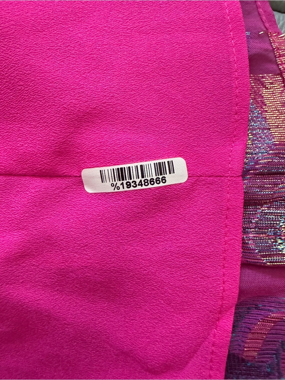 Lilly Pulitzer Cosita Acai Berry Floral Metallic Smocked Waist Blouson Dress 16 - Picture 13 of 13